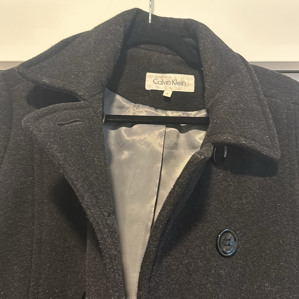 CALVINKLEIN Black Peacoat - Picture 2 of 4